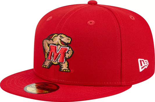 University of Maryland Terrapins 9fifty New Era Red Snapback Hat |