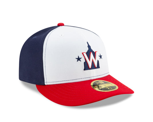 Washington Nationals New Era Home On-Field Authentic Collection Low Profile 59FIFTY Fitted Hat