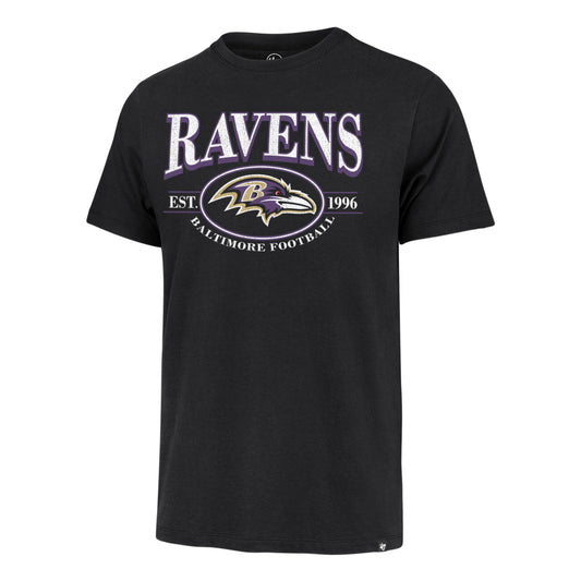 Baltimore Ravens '47 Deluxia Franklin Men's T-shirt- Black