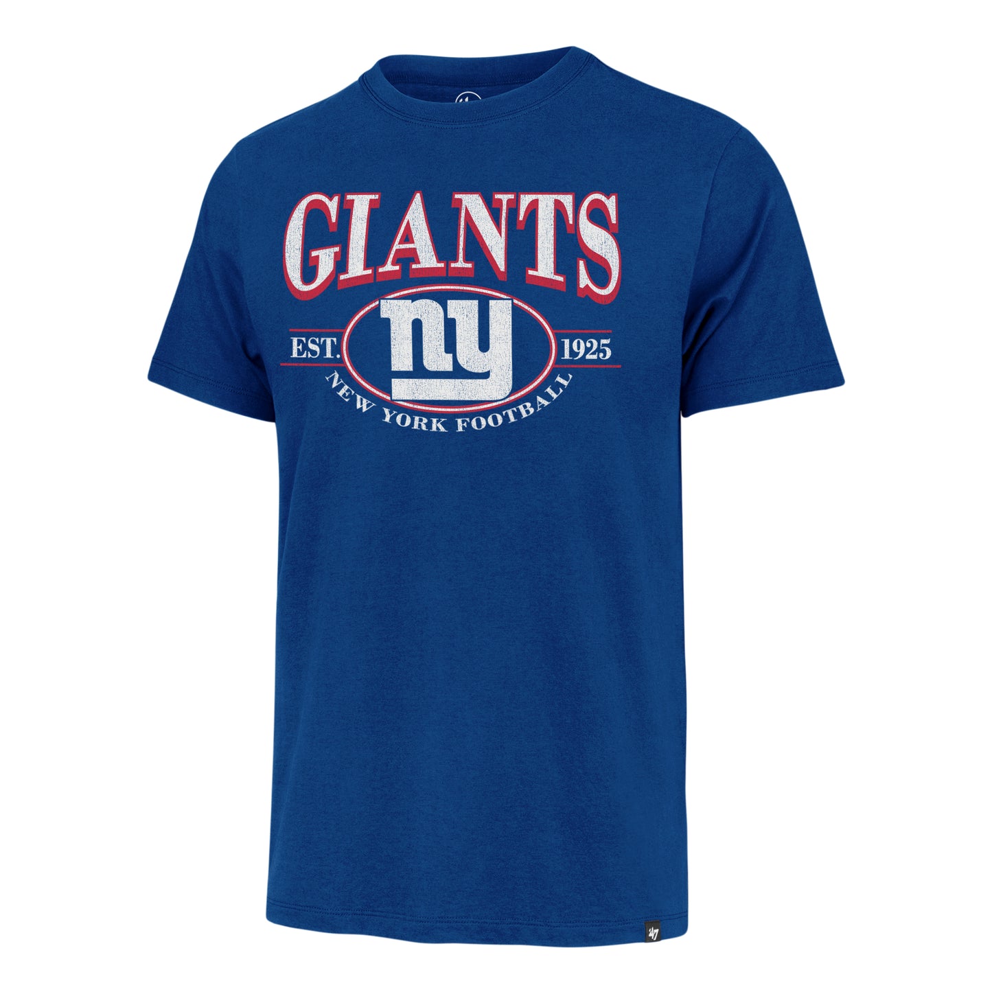 New York Giants '47 Deluxia Franklin Men's T-shirt-Blue