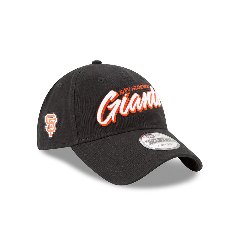 San Francisco Giants New Era MLB Core Script 9TWENTY Adjustable Hat