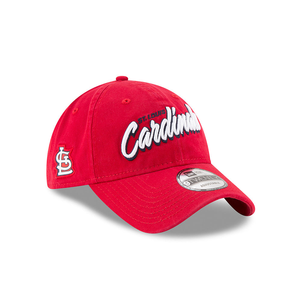St. Louis Cardinals New Era Core Script 9TWENTY Adjustable Hat