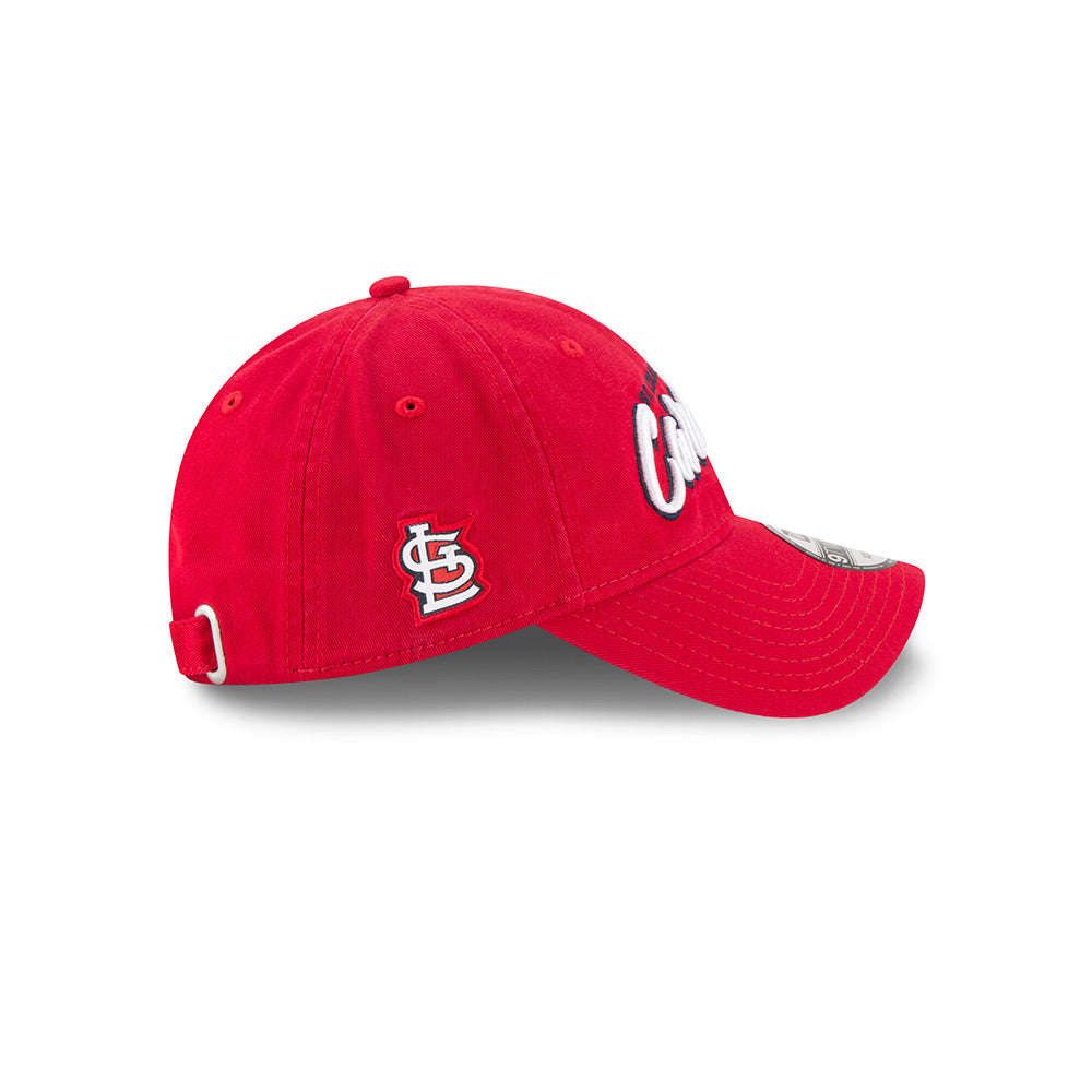 St. Louis Cardinals New Era Core Script 9TWENTY Adjustable Hat