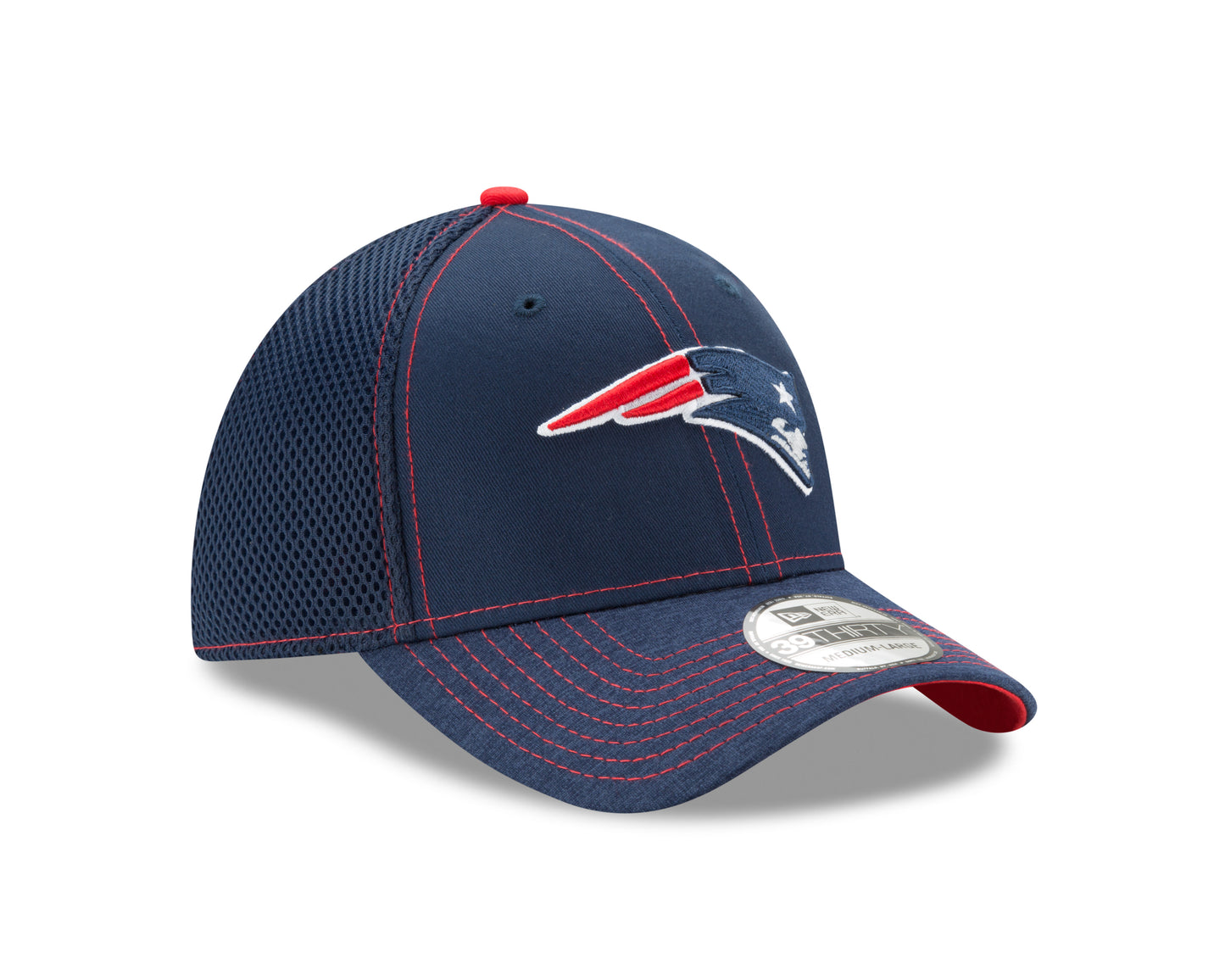 New England Patriots New Era Shadowed Team 39THIRTY Flex Hat - Blue
