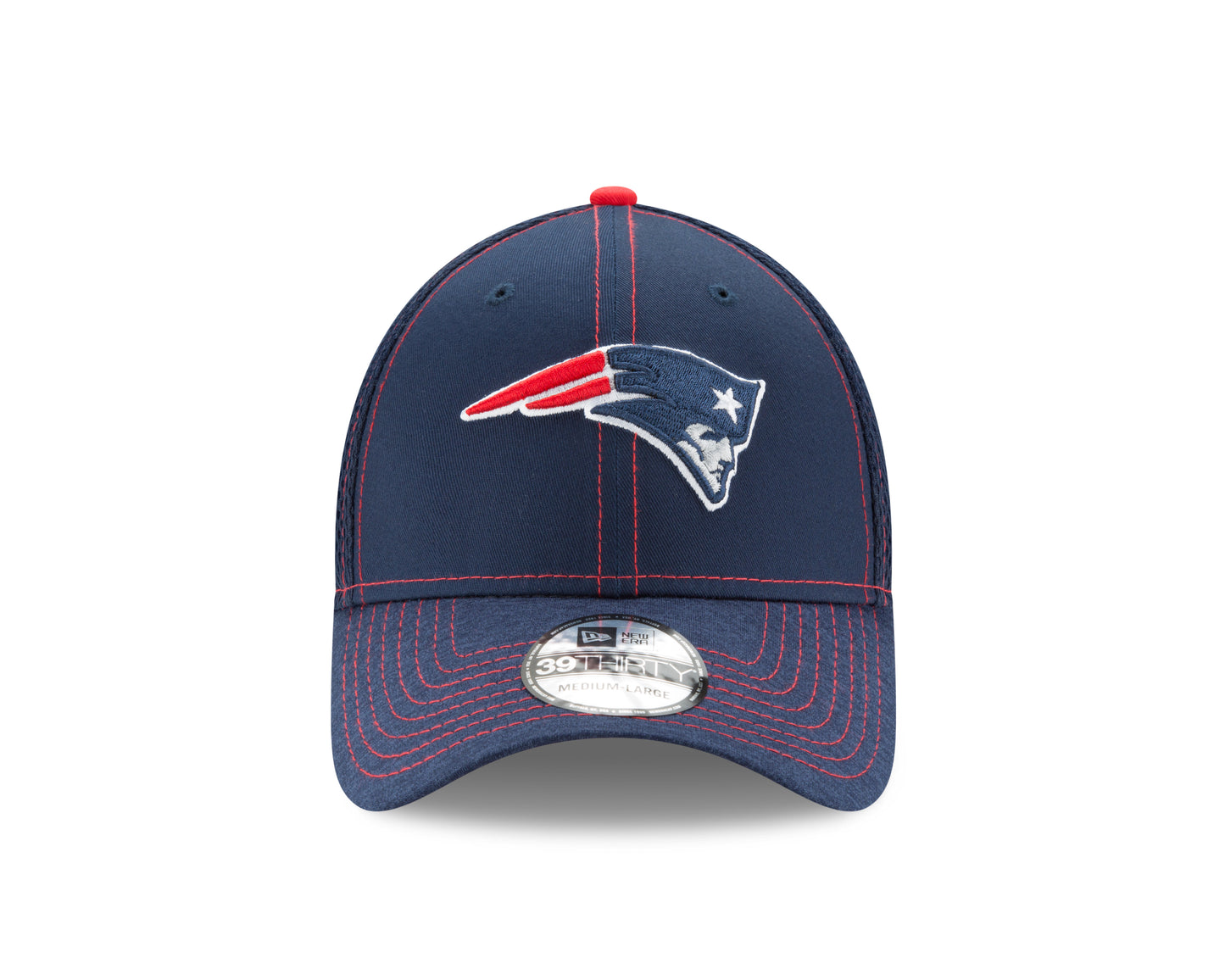 New England Patriots New Era Shadowed Team 39THIRTY Flex Hat - Blue