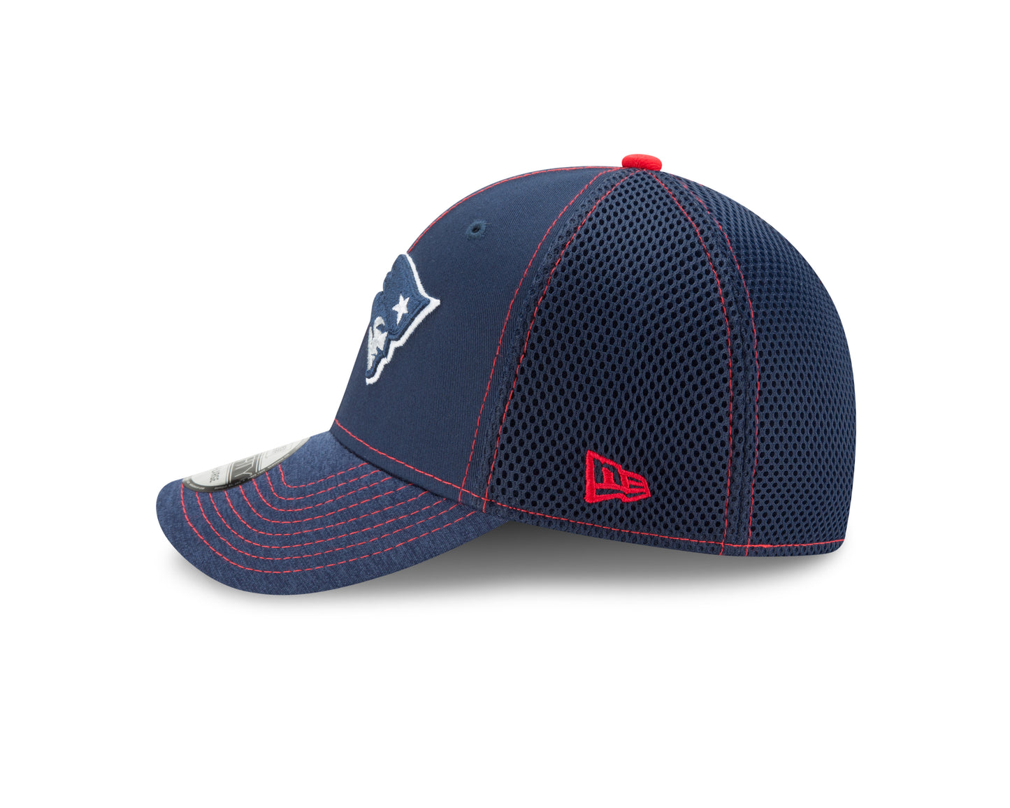 New England Patriots New Era Shadowed Team 39THIRTY Flex Hat - Blue