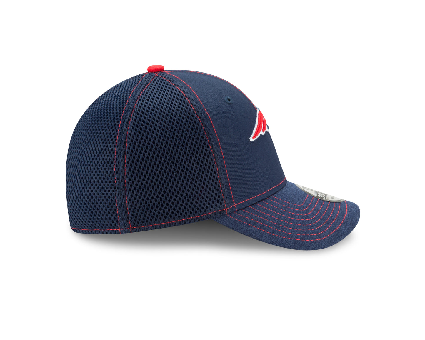 New England Patriots New Era Shadowed Team 39THIRTY Flex Hat - Blue