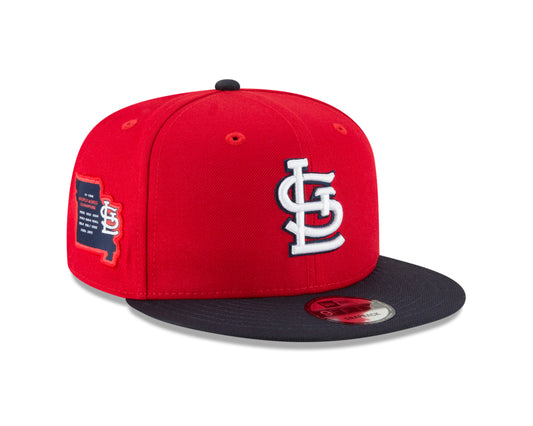 St. Louis Cardinals New Era Side Stated 9Fifty Snapback Hat