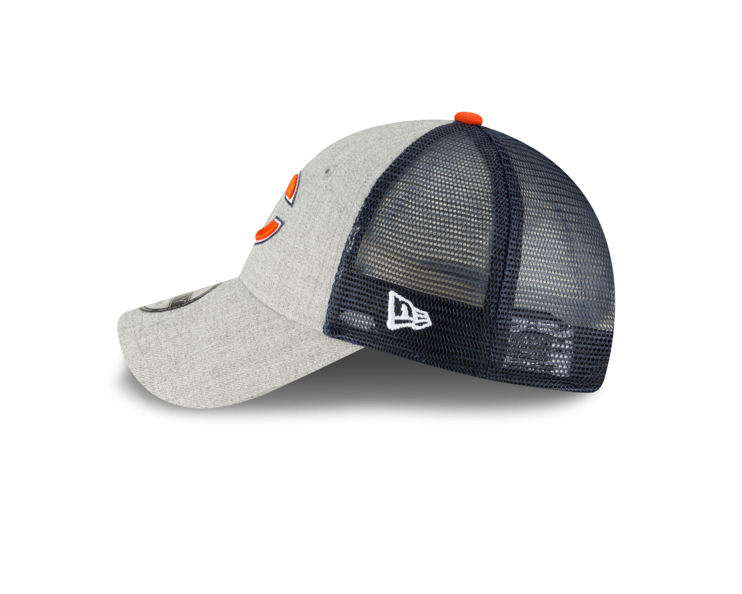 Chicago Bears Team Heathered Turn 9FORTY Adjustable Hat - Gray