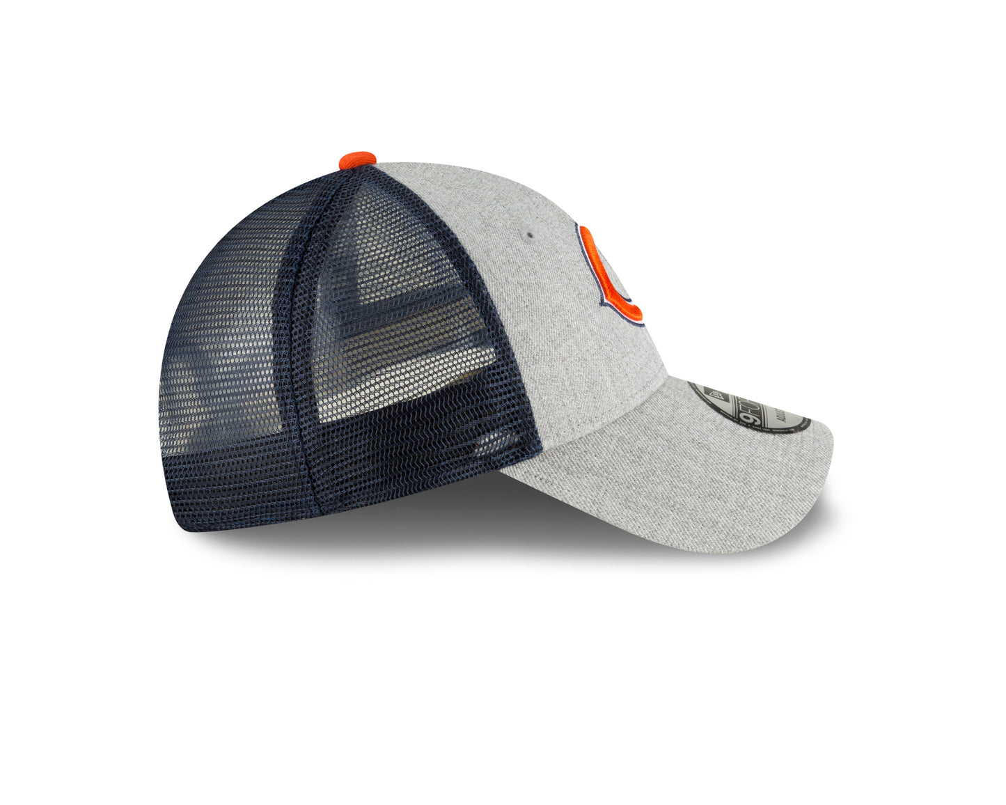 Chicago Bears Team Heathered Turn 9FORTY Adjustable Hat - Gray