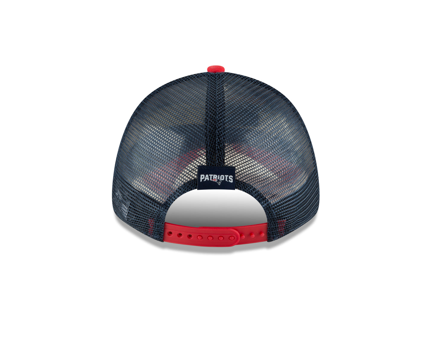 New England Patriots Team Heathered Turn 9FORTY Adjustable Hat - Gray