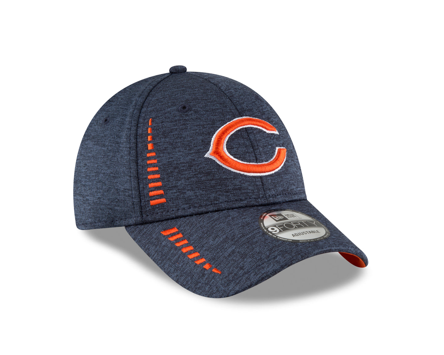 Chicago Bears New Era Speed Tech 9FORTY NFL Adjustable Cap - Navy