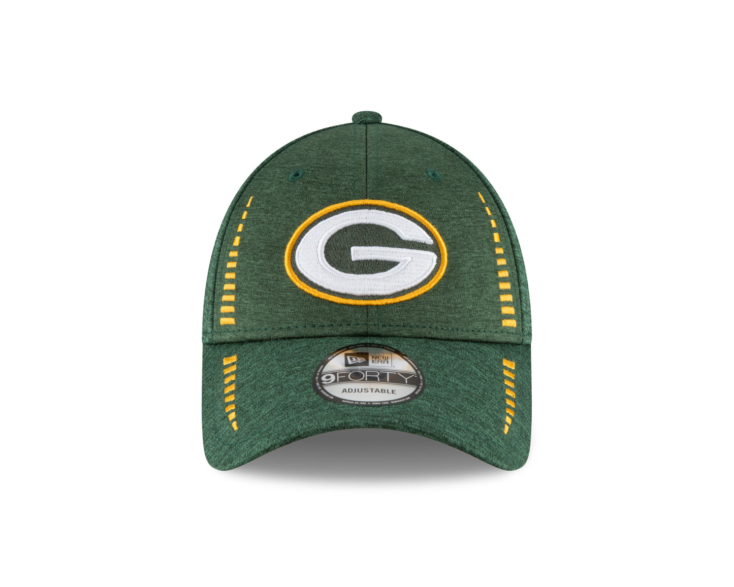 Green Bay Packers New Era Team Speed 9FORTY Adjustable Hat - Green