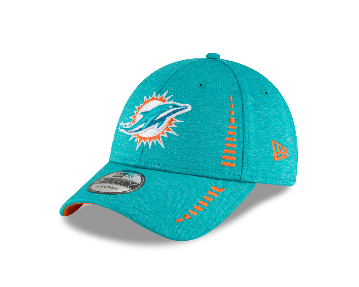 Miami Dolphins New Era Team Speed 9FORTY Adjustable Hat - Aqua
