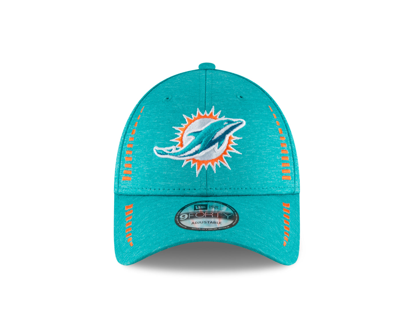 Miami Dolphins New Era Team Speed 9FORTY Adjustable Hat - Aqua