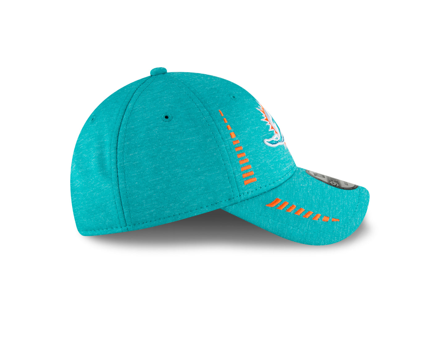 Miami Dolphins New Era Team Speed 9FORTY Adjustable Hat - Aqua