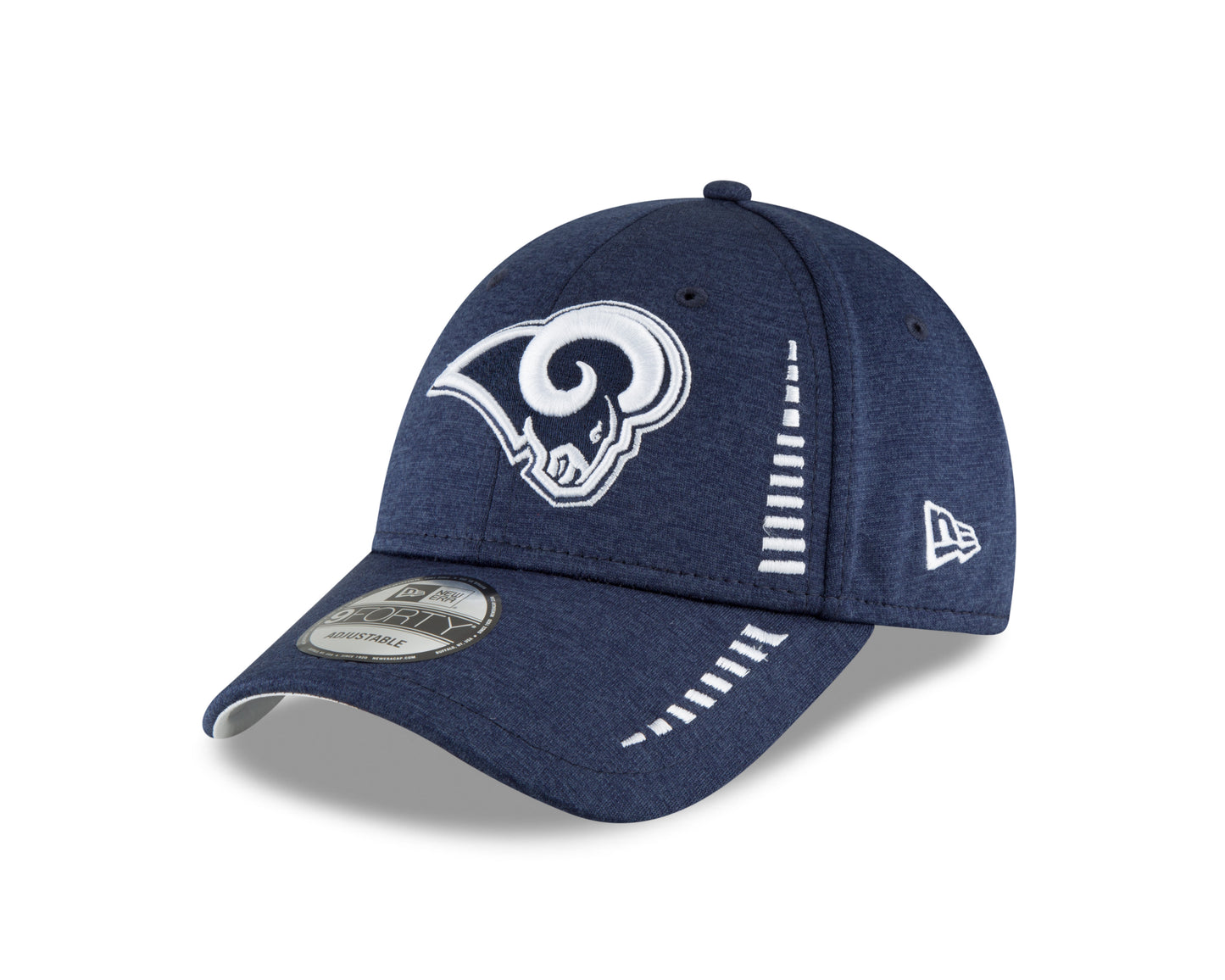 Los Angeles Rams New Era Speed Tech 9FORTY NFL Adjustable Cap - Navy