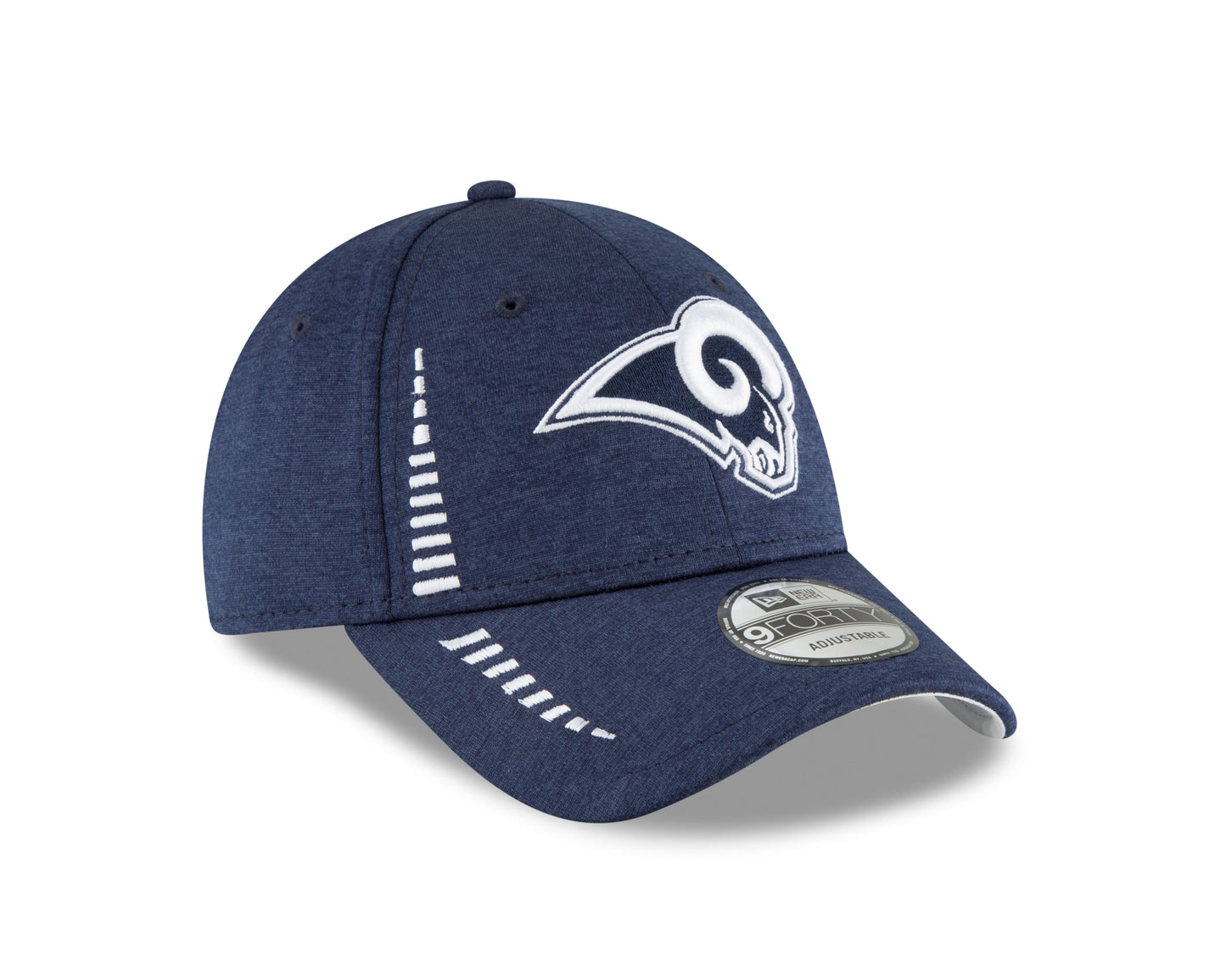 Los Angeles Rams New Era Speed Tech 9FORTY NFL Adjustable Cap - Navy