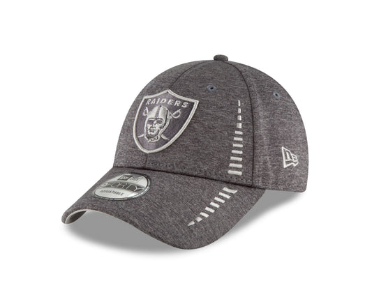 Las Vegas Raiders New Era Speed Tech 9FORTY NFL Adjustable Cap - Graphite