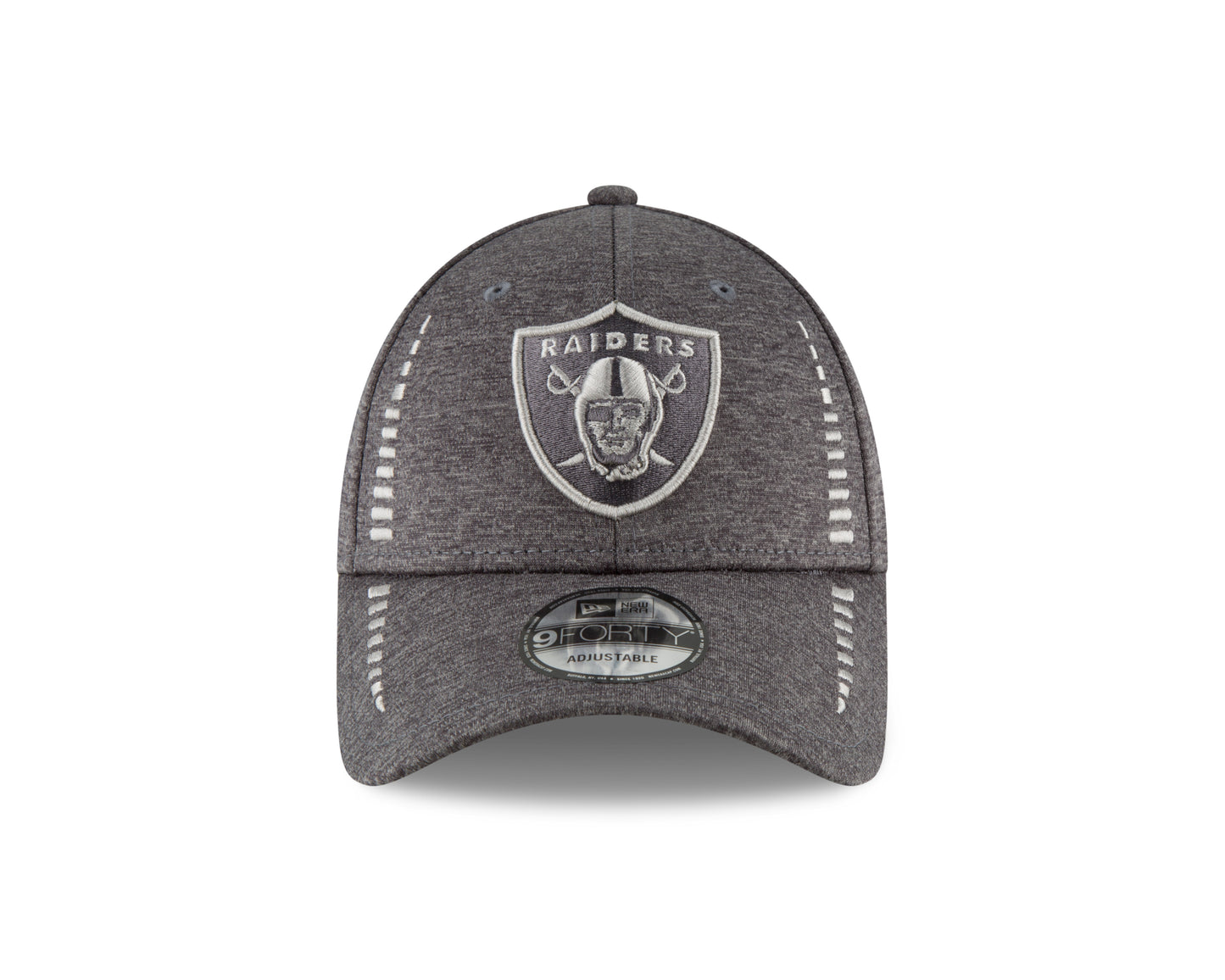 Las Vegas Raiders New Era Speed Tech 9FORTY NFL Adjustable Cap - Graphite