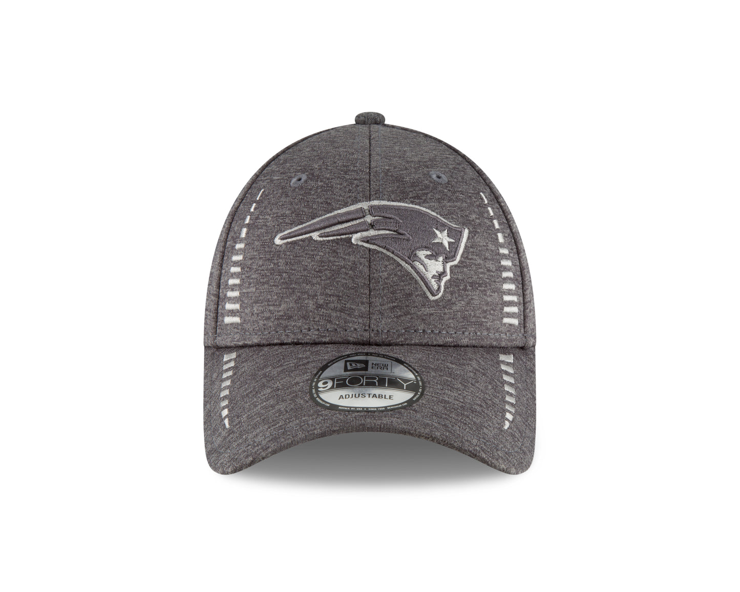 New England Patriots New Era Speed Tech 9FORTY NFL Adjustable Cap - Graphite