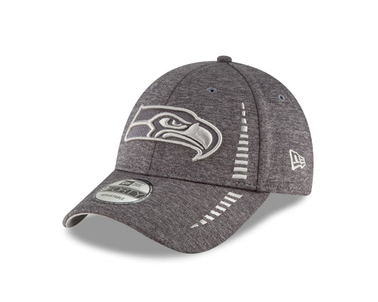 Seattle Seahawks New Era Speed Tech 9FORTY NFL Adjustable Hat - Graphite