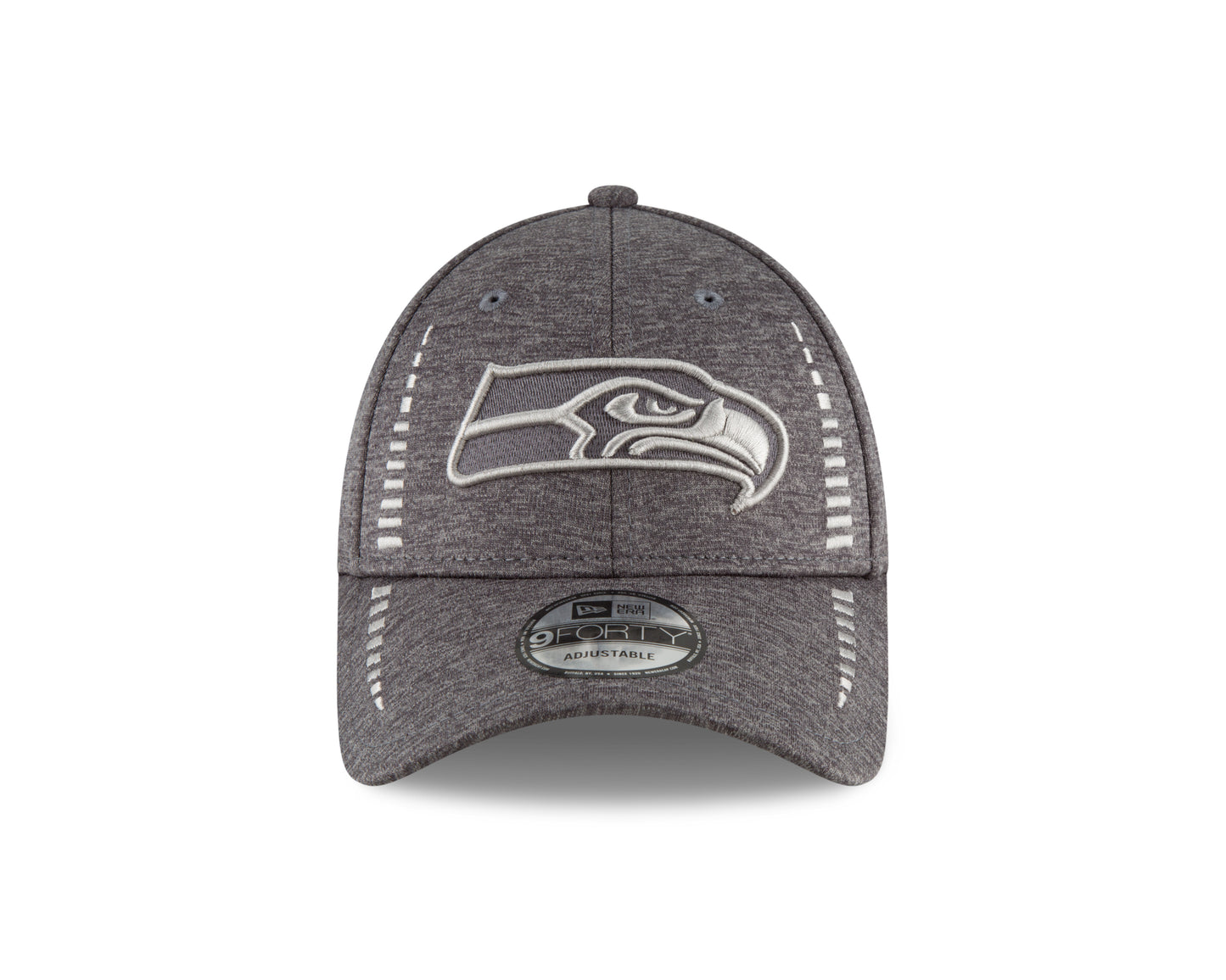 Seattle Seahawks New Era Speed Tech 9FORTY NFL Adjustable Hat - Graphite
