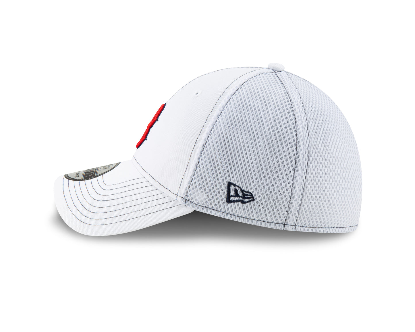 Boston Red Sox New Era Team Neo White 39thirty Flex Fit Hat
