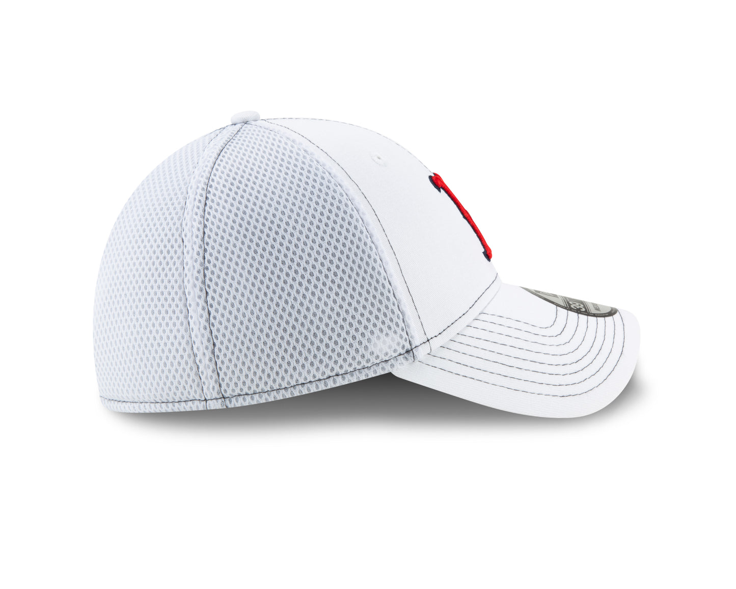 Boston Red Sox New Era Team Neo White 39thirty Flex Fit Hat