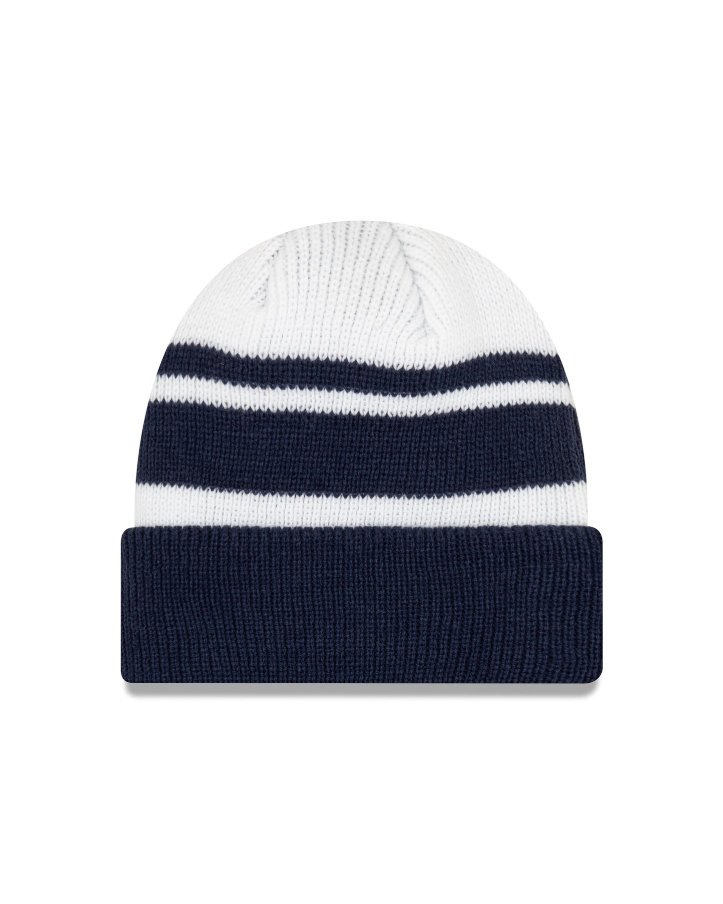 Seattle Seahawks New Era Navy / White Knit Cozy Cuffed Knit Hat