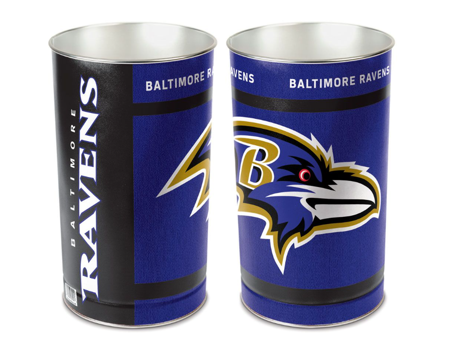 Baltimore Ravens Wincraft "15 Trash Can