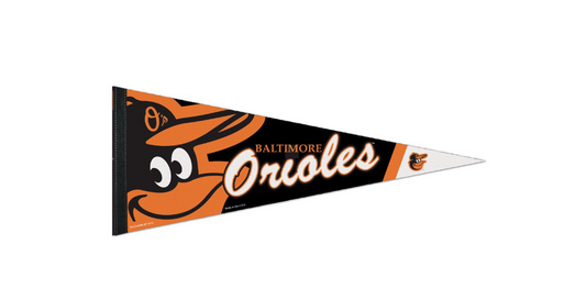 Baltimore Orioles Wincraft  12x30 Logo Premium Pennant