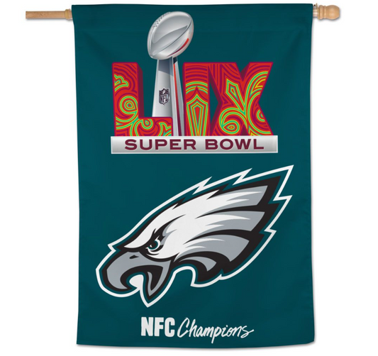Philadelphia Eagles Wincraft NFC Champions Vertical Flag 28" x 40"