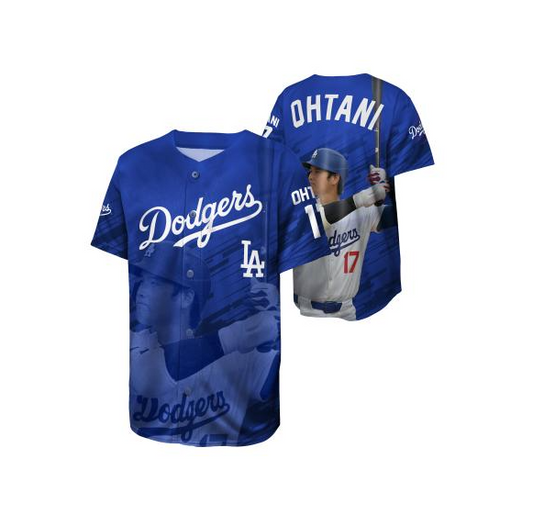 Los Angeles Dodgers Shohei Ohtani Youth Sublimated Jersey