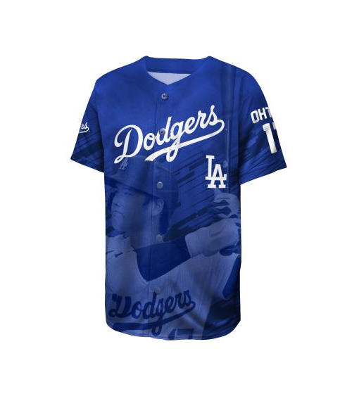 Los Angeles Dodgers Shohei Ohtani Youth Sublimated Jersey
