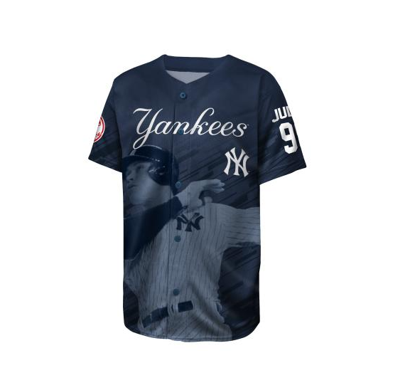 New York Yankees Arron Judge Youth Sublimated Jersey
