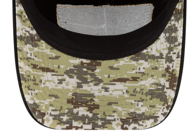 Dallas Cowboys New Era Salute to Service 9TWENTY Adjustable Hat - Black