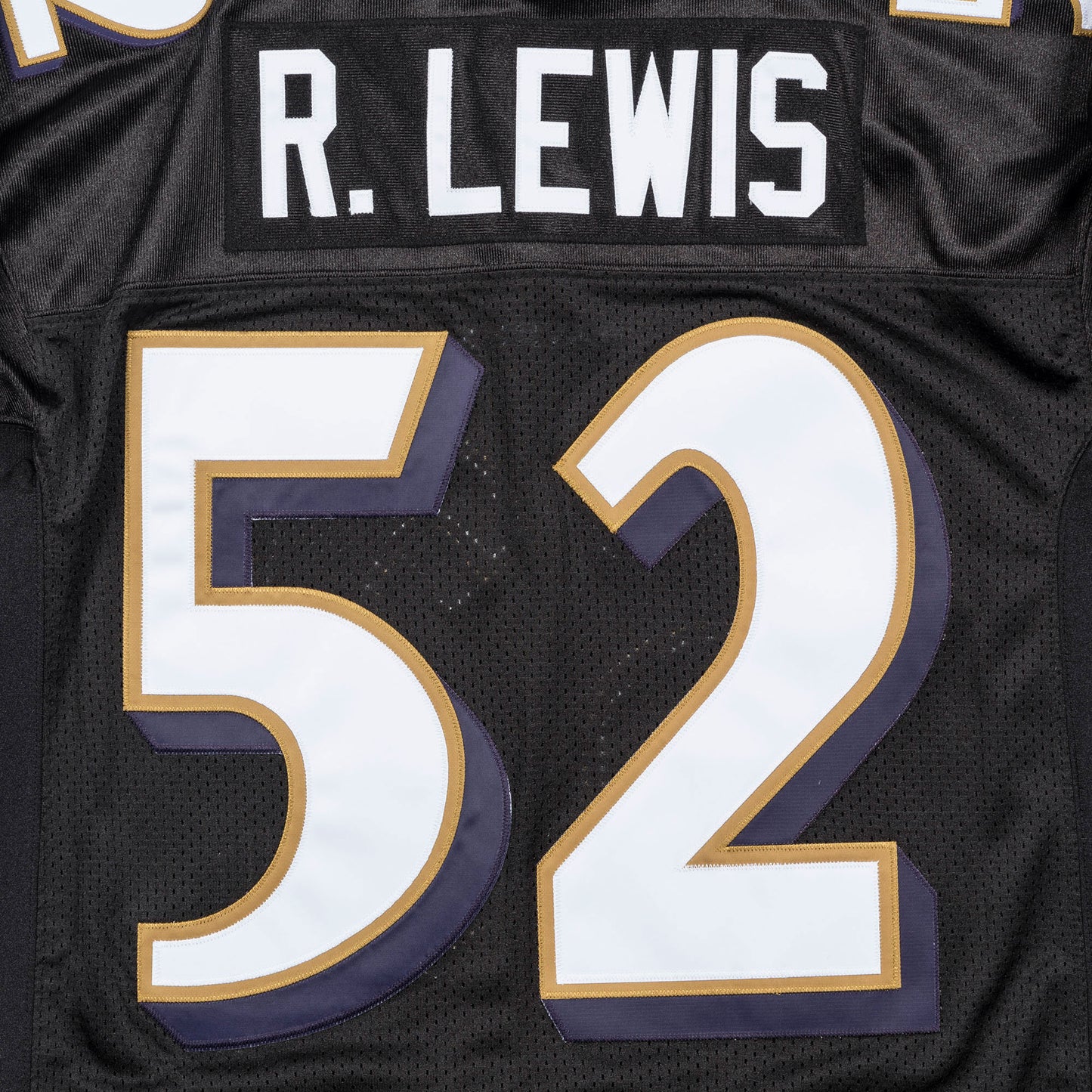 Baltimore Ravens Mitchell & Ness # 52 Ray Lewis Hall Of Fame Authentic Black Jersey