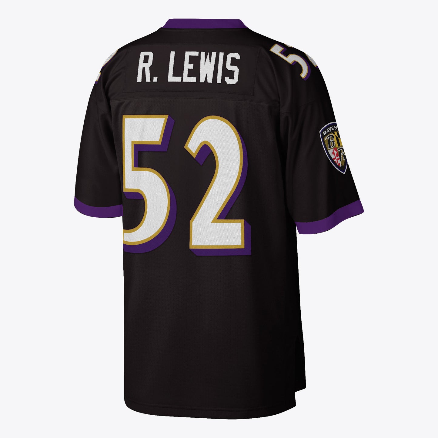 Baltimore Ravens Mitchell & Ness # 52 Ray Lewis Hall Of Fame Authentic Black Jersey