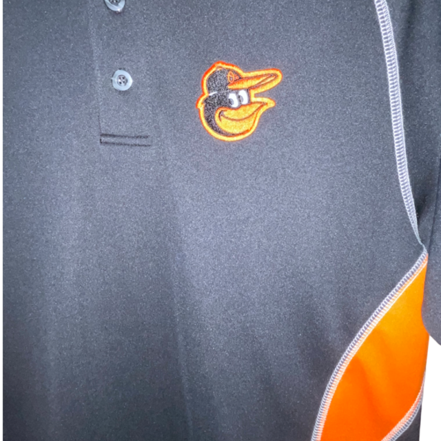 Baltimore Orioles Majestic Athletic Advantage Polo Shirt