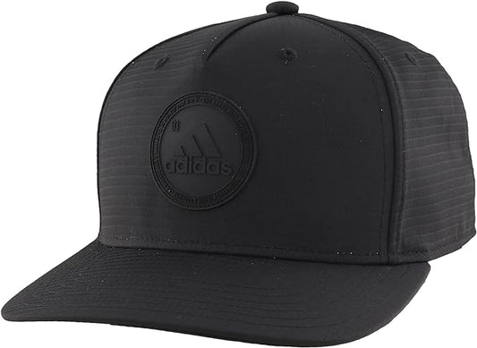 adidas Men's Affiliate II Black & Black Snapback Cap / Hat