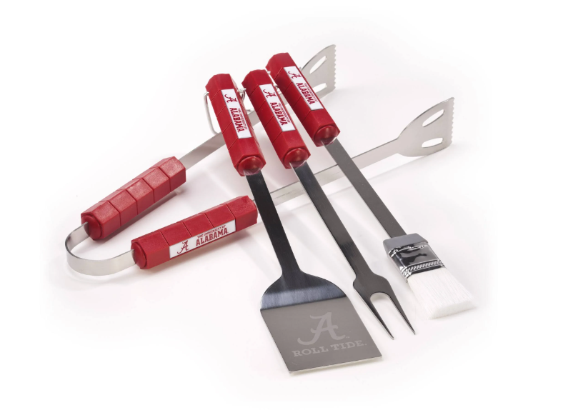 University of Alabama NCAA 4-Piece Grill Tool Set