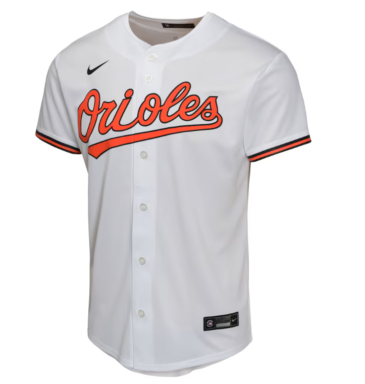 Baltimore Orioles Youth Pete Alonso #25 White Jersey