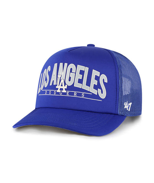 Los Angeles Dodgers Backhaul '47 Brand Foam Front Trucker Mesh
