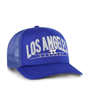 Los Angeles Dodgers Backhaul '47 Brand Foam Front Trucker Mesh