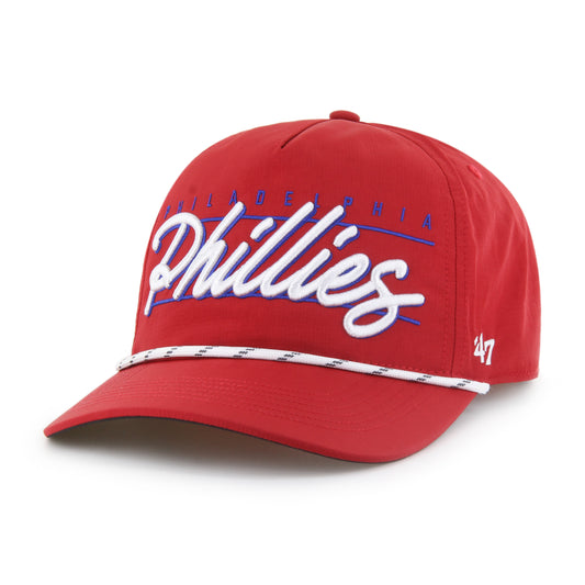 Philadelphia Phillies '47 Condor Hitch Adjustable Hat - Red