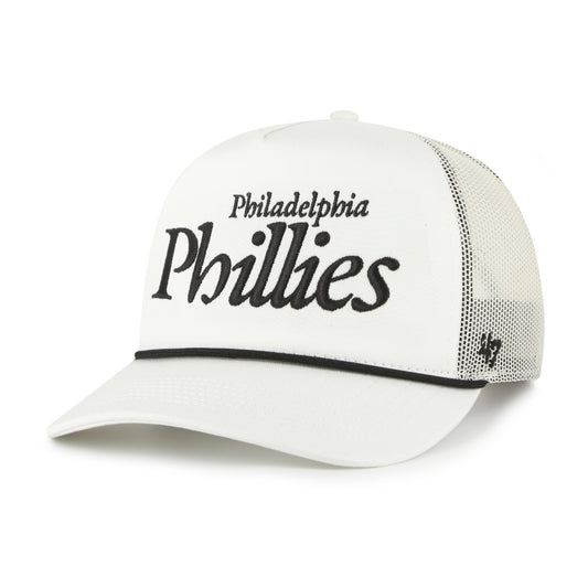 Philadelphia Phillies '47 Sandstone Foundation Script Rope Hitch Snap Back