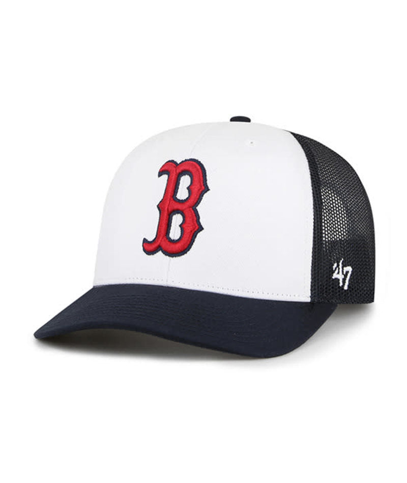 Boston Red Sox '47 Brand Mesh Freshman Trucker Snapback Hat