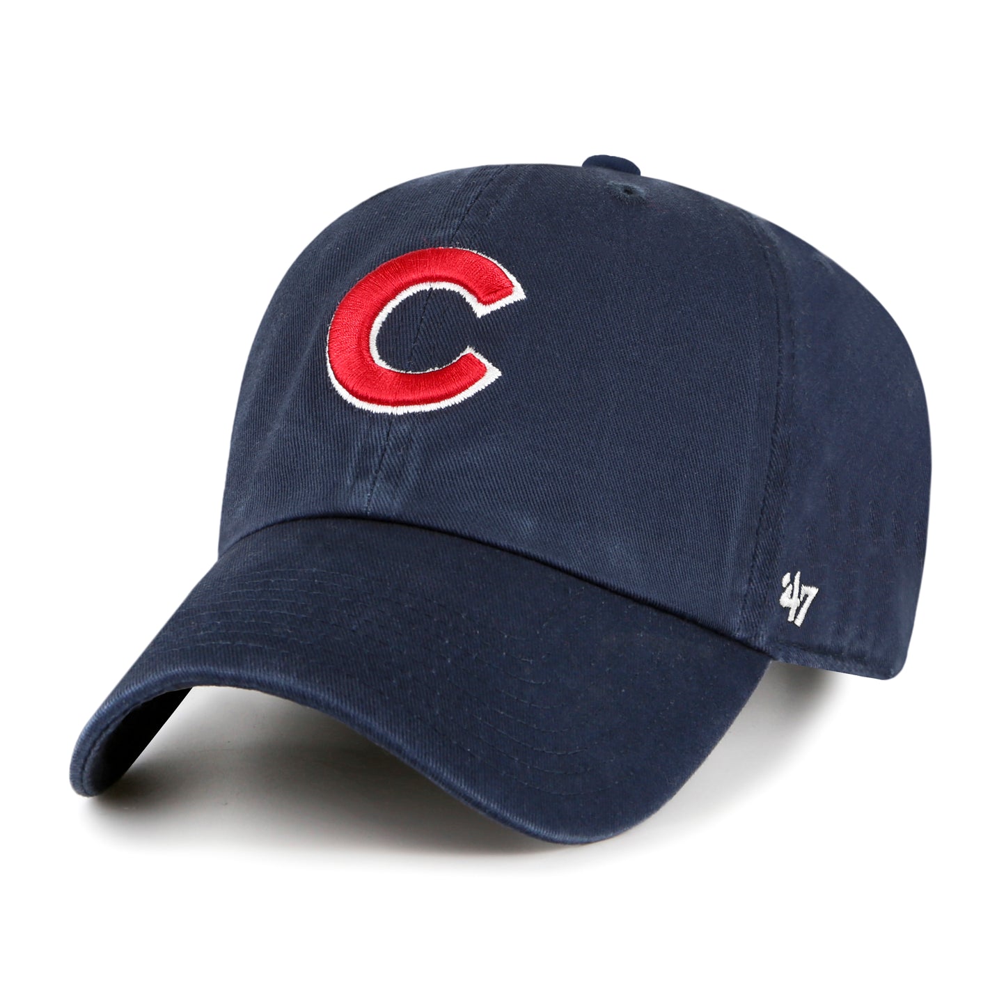 Chicago Cubs '47 Heritage American Flag Clean Up Adjustable Hat - Navy