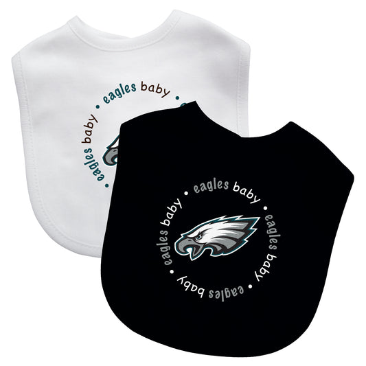 Philadelphia Eagles Masterpiece 2 pack Baby Bibs